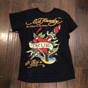 Unisex ed hardy t shirt
